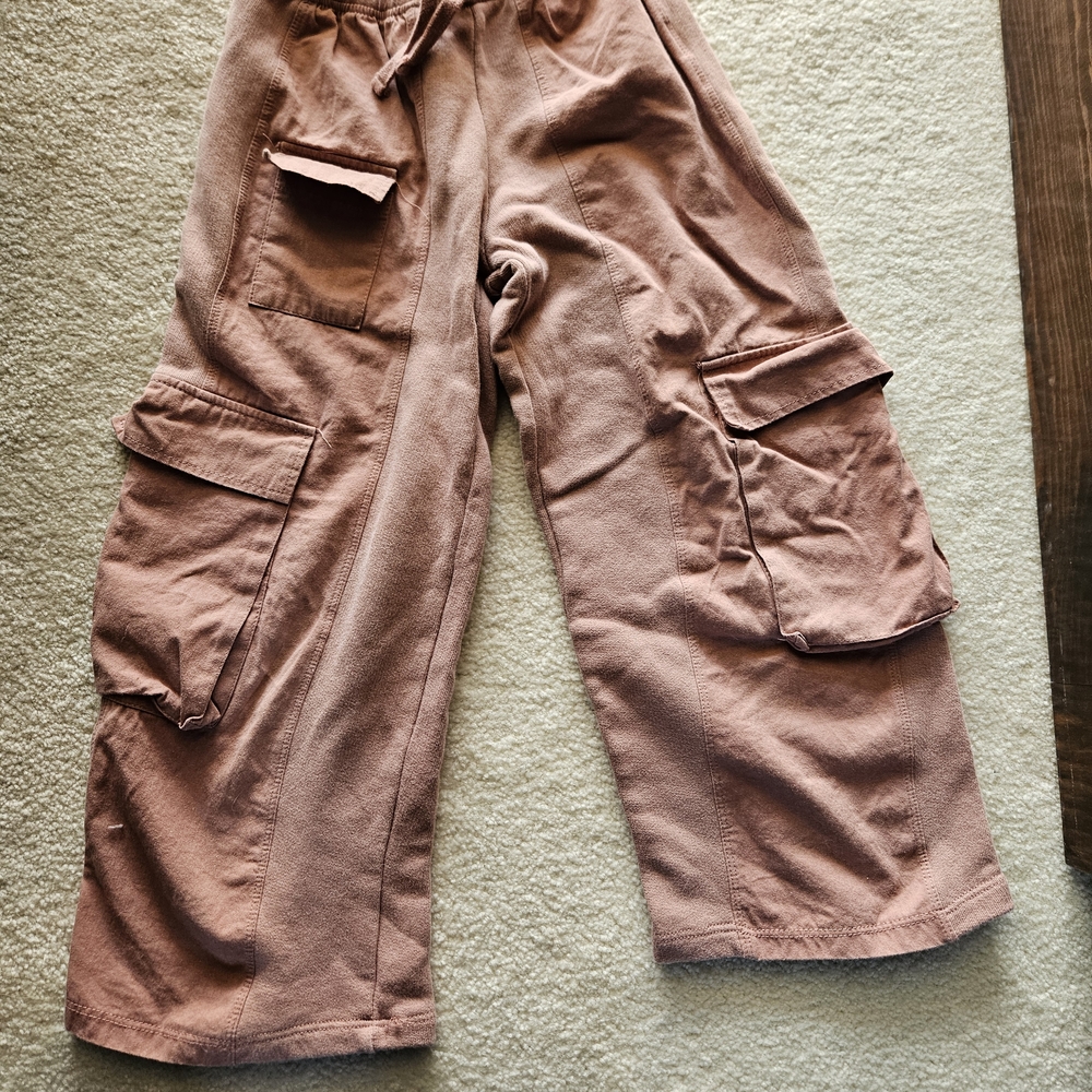 Zara Dusty Rose Knit Pants